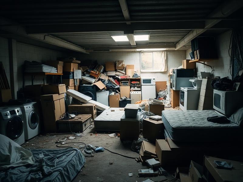 Basement Cleanout before